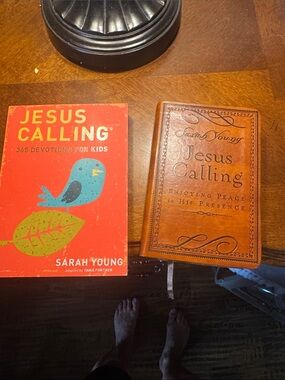 Jesus Calling Devotional - Orange and Brown Covers